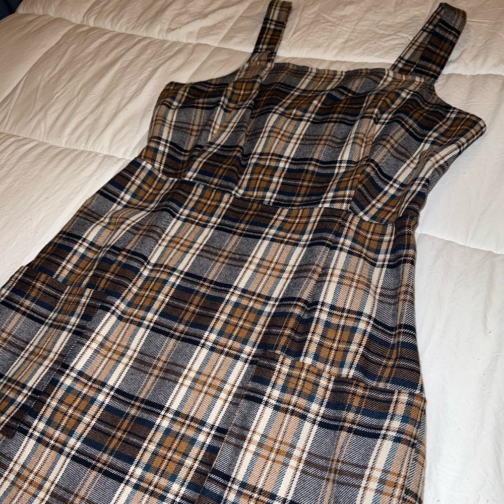 American Eagle Plaid Dress Size Medium
